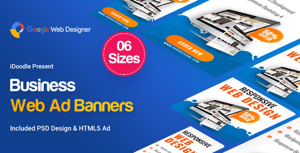 Website Responsive Banners HTML5 - GWD