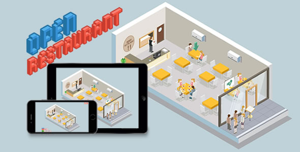 Open Restaurant - HTML5 Game