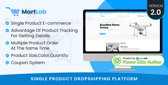 MartLab - Single Product Dropshipping Platform