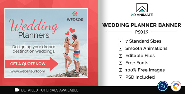 Professional Services | Wedding Planner Banner (PS019)