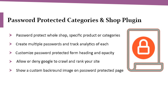 Password Protect for WooCommerce - Protect Categories & Shop