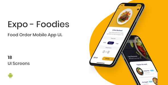 Expo - Foodies Food App UI