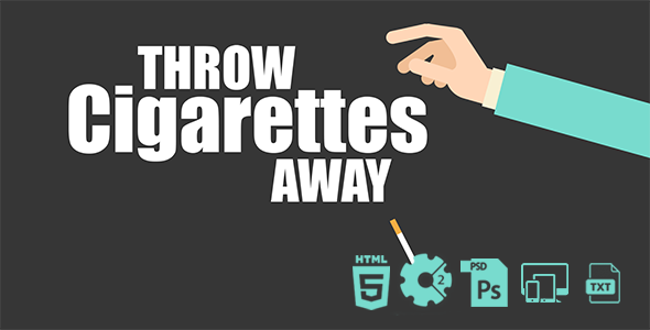 Throw Cigarettes Away HTML5 Game