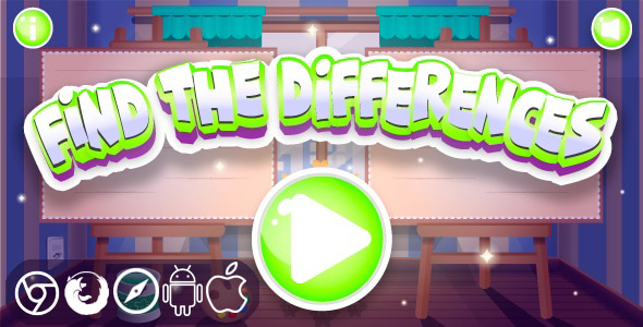 Find The Differences - HTML5 Game