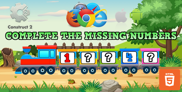 Complete The Missing Numbers - Educational Game (.Capx)