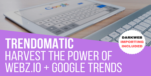 Trendomatic - Webz.io (formerly WebHose) + Google Trends Post Generator Plugin for WordPress