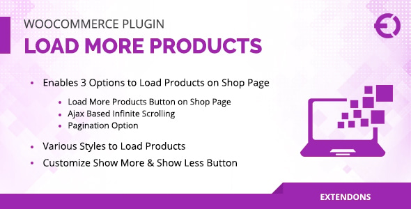 WooCommerce Load More Products Plugin - Infinite Scrolling