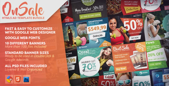 OnSale - HTML5 Ad Template Bundle