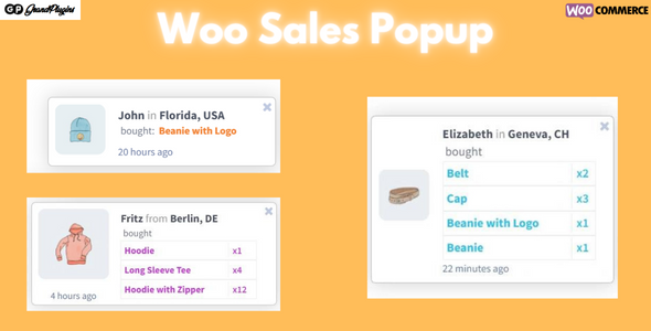 WooCommerce Sales Popup