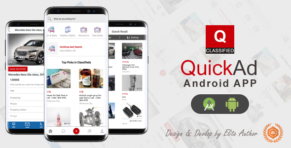 Quickad - Classified Native Android App