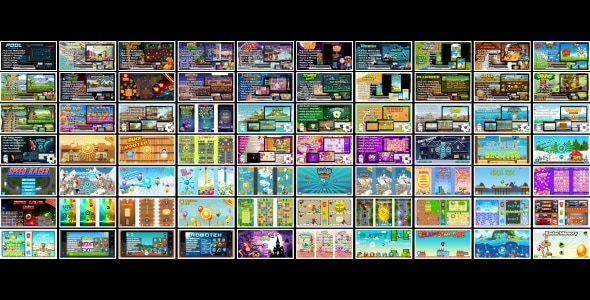 70 HTML5 GAMES!!! SUPER BUNDLE №3 (Construct 3 | Construct 2 | Capx)