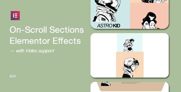 On-Scroll Section Effects for Elementor