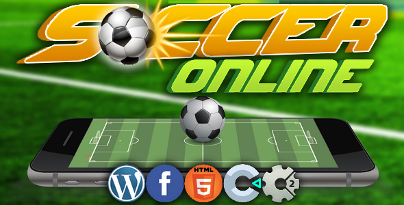 Soccer online - html5 game, capx, construct 2/3