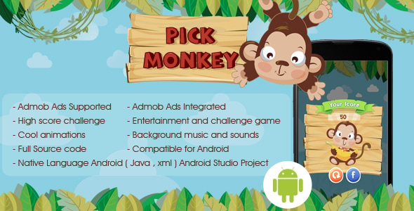 Pickup Monkey Android Admob Ads