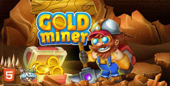 Gold Miner - HTML5 Game (Phaser 3)