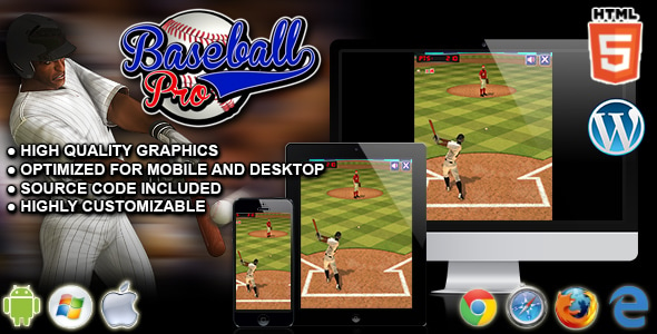 Baseball Pro - HTML5 Sport Game