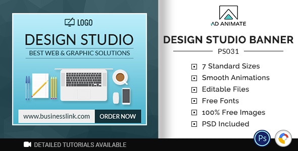 Professional Services | Design Studio Banner (PS031)