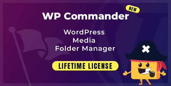 WP Commander - Media Library Folders & File Manager for WordPress