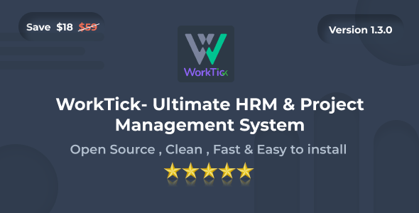 WorkTick - HRM & Project Management