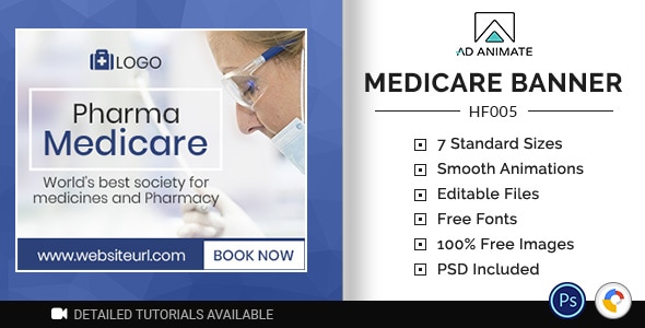 Health & Fitness | Medicare Banner (HF005)