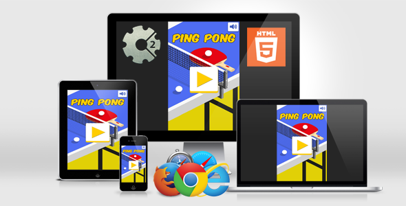 Ping Pong - HTML5 Casual Game