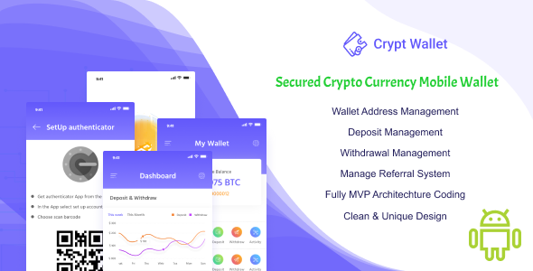 CryptWallet - Crypto Currency Mobile Wallet Pro