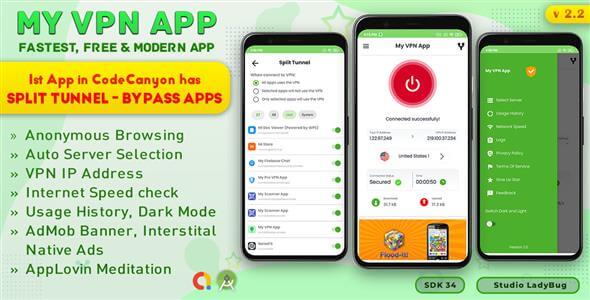 My VPN Android App (Android 14 Supported)
