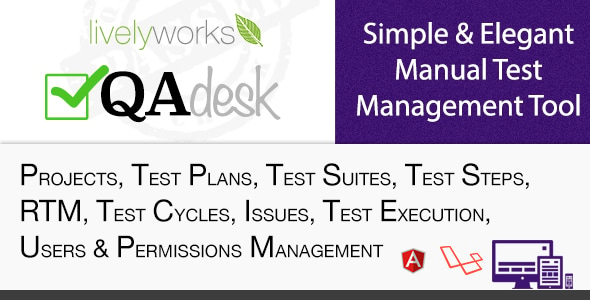 QA Desk - Simple & Elegant Manual Test Management Tool