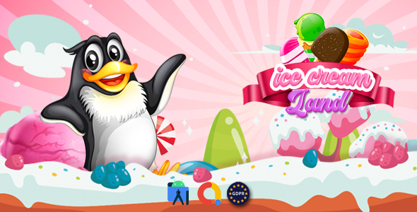 ice cream land ( Admob + Android Studio)