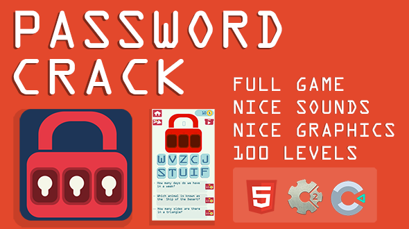 PASSWORDCRACK - HTML5 GAME - CONSTRUCT 2|3