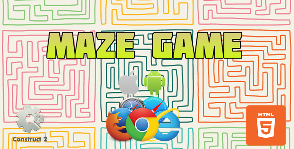 Maze Game for Kids- HTML5 Games (.Capx)