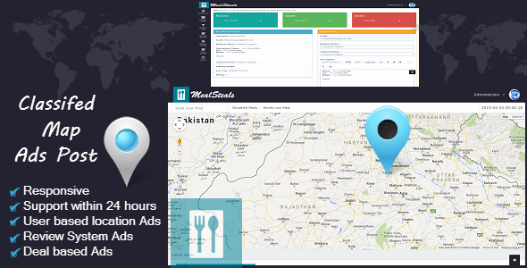 iMap v2 - Geo Classified Map with Paypal Subscription Option