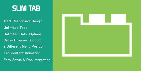 Slim Tab - Responsive WordPress Tabs plugin