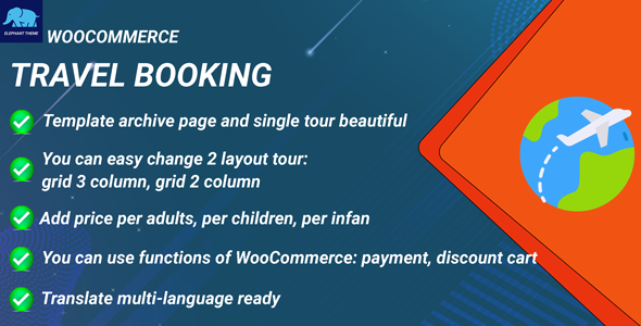 Travel Booking for WooCommerce