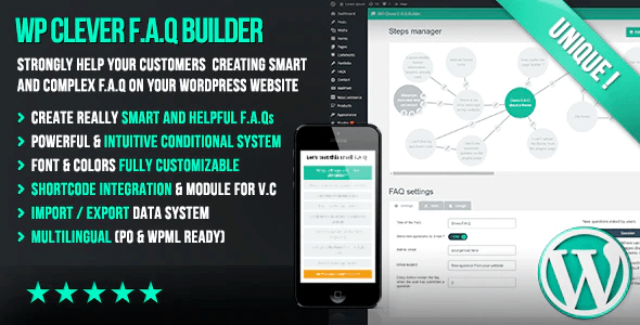 WP Clever FAQ Builder - Smart support tool for Wordpress