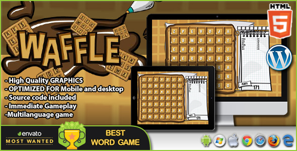 Waffle - HTML5 Word Game