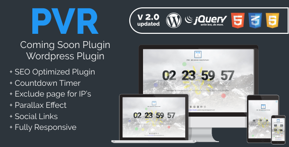 PVR - Coming Soon Plugin