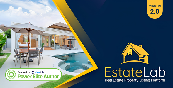 EstateLab - Real Estate Property Listing Platform