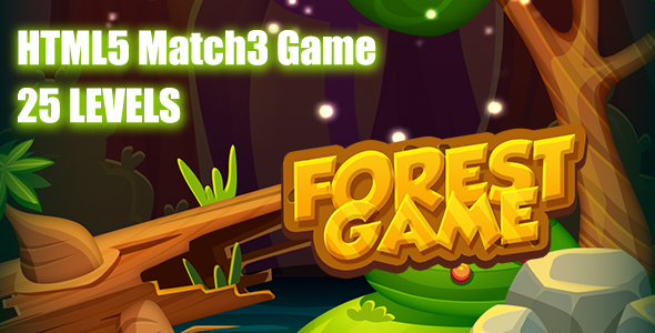 The Forest HTML5 Game [ 25 levels ]