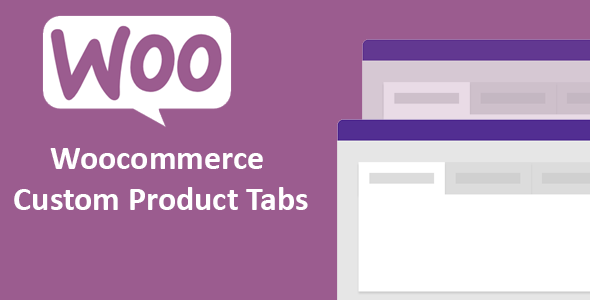 Woocommerce custom product tabs