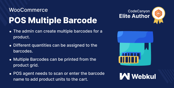 WooCommerce POS Multiple Barcode