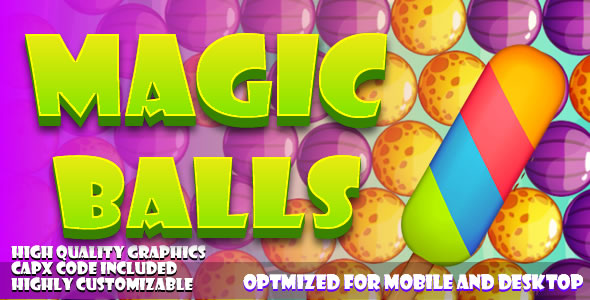 Magic Balls (HTML5) games.