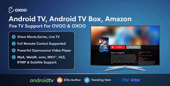 OXOO TV - Android TV, Android TV Box And Amazon Fire TV Support for OVOO and OXOO