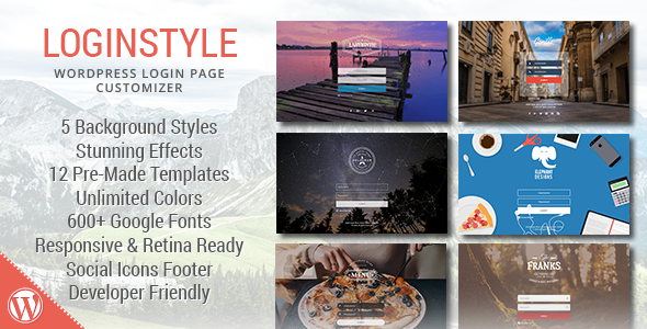 Loginstyle - WordPress Login Page Styler