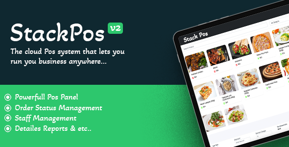 StackPos - Restaurants Point Of Sale Script