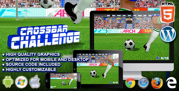 Crossbar Challenge - HTML5 Sport Game