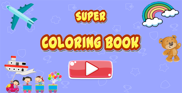 Super Coloring Book - HTML5