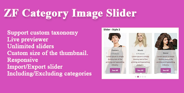 ZF Category Image Slider