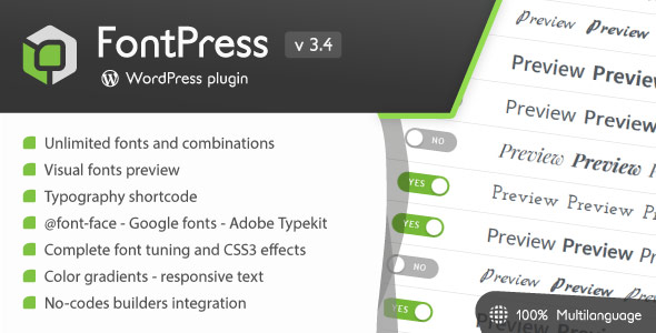 FontPress - WordPress Font Manager