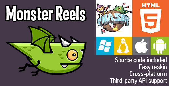 Monster Reels - HTML5 Game - Phaser